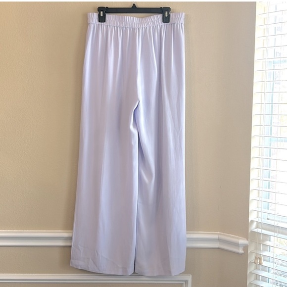 NWT Eileen Fisher
Silk Georgette Crepe Elastic Waist Wide Leg Pleated Pants - Picture 4 of 6